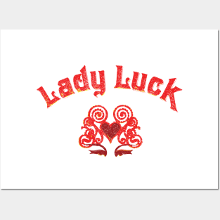 Luck Be A Lady Posters and Art